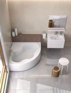 Акриловая ванна Ravak Gentiana 140x140 CF01000000